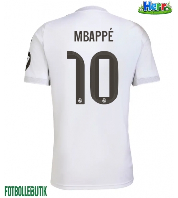 Real Madrid Kylian Mbappe #10 Hemmatröja 2025-26 Kortärmad